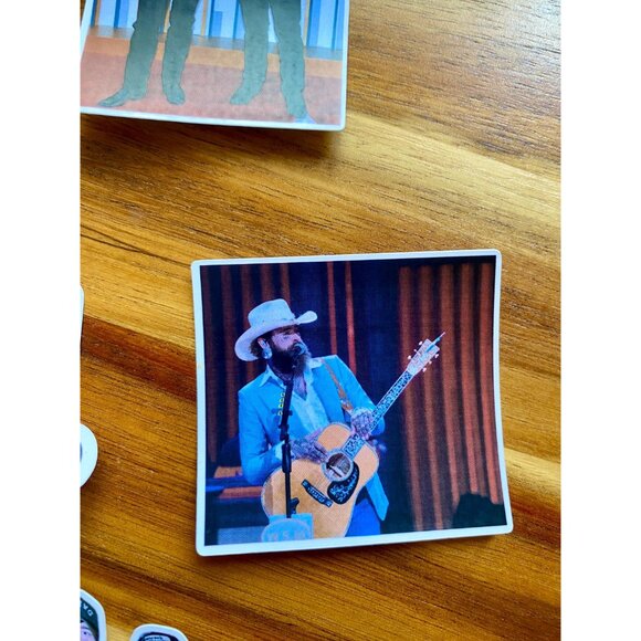 Post Malone Morgan Wallen Inspired Stickers Set of 7 Perfect For Water B… - Picture 6 of 8